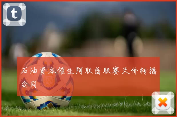 石油资本催生阿联酋联赛天价转播合同